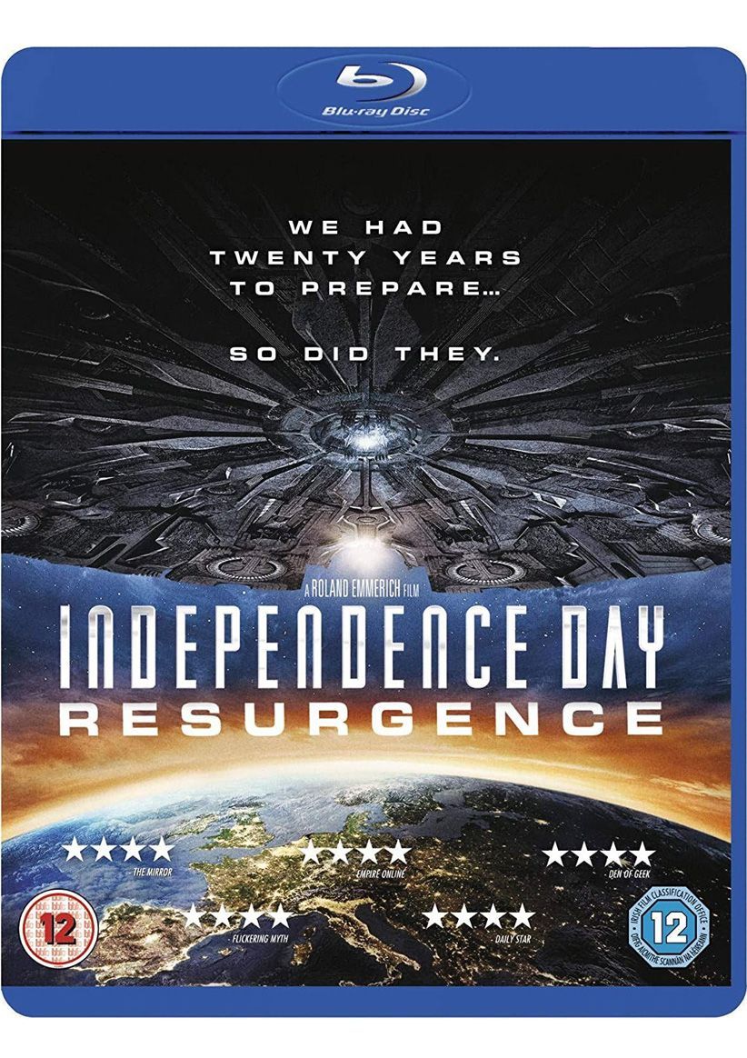 Independence Day Resurgence on Blu-ray