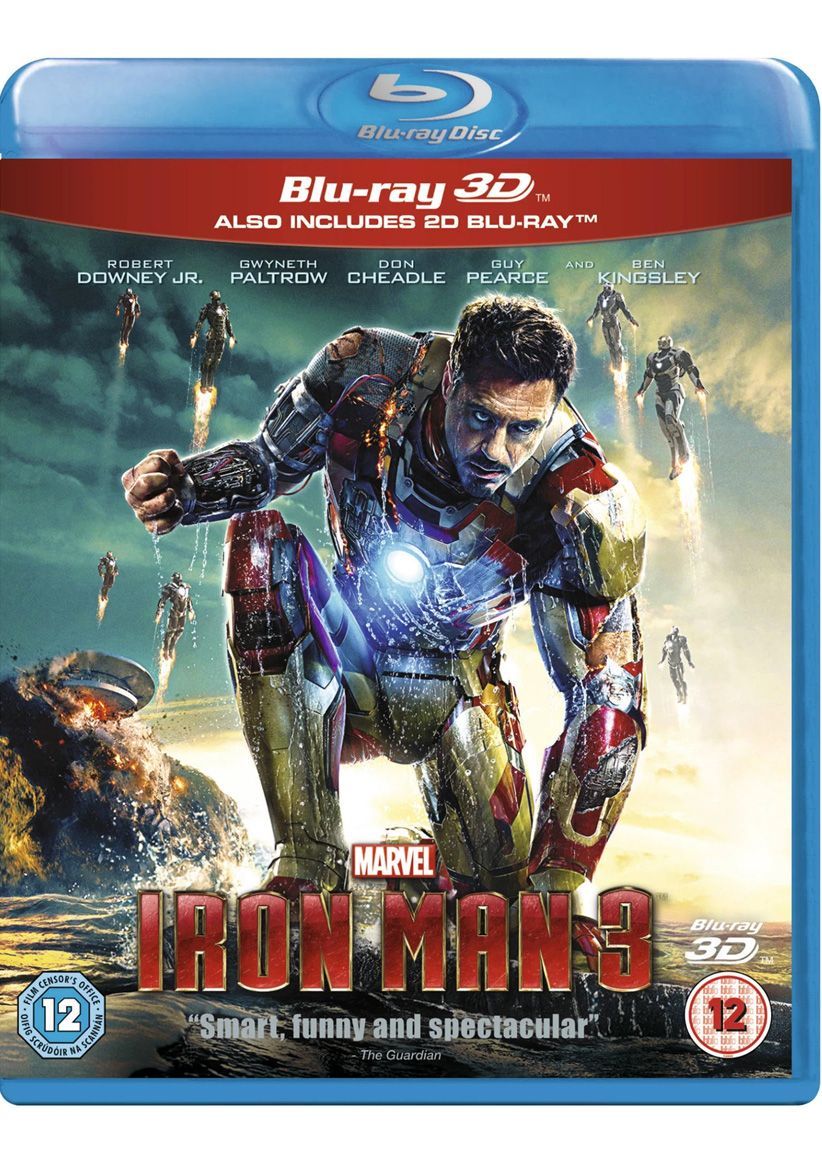 Iron Man 3 (3D) on Blu-ray