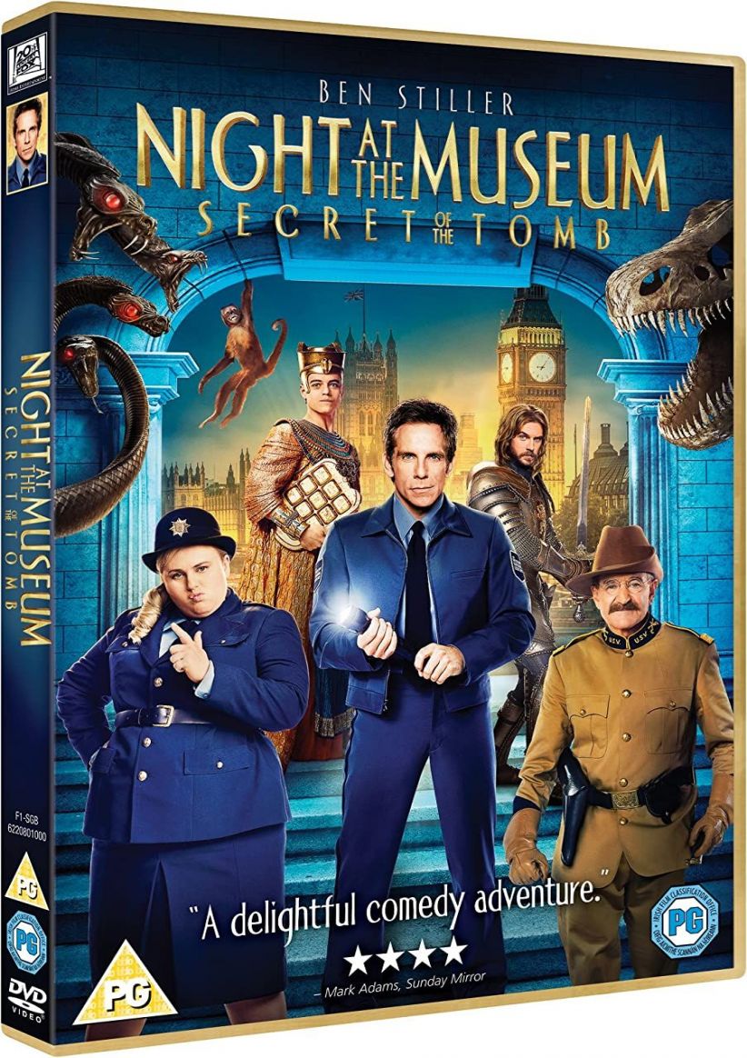 Night at the Museum 3: Secret of the Tomb on DVD