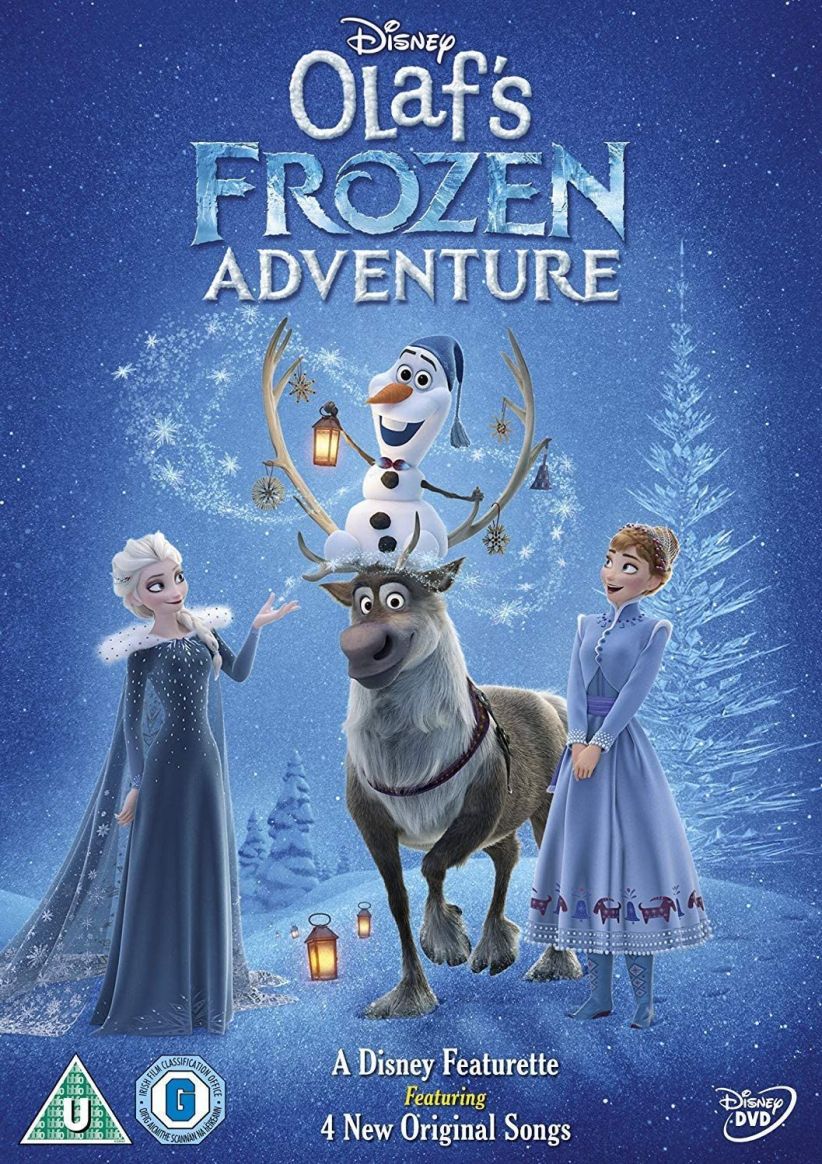 Olaf's Frozen Adventure on DVD
