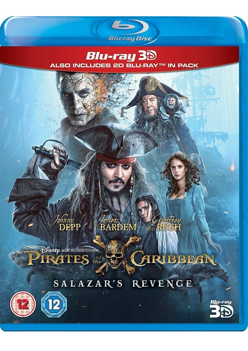 Pirates of the Caribbean: Salazar's Revenge (3D) on Blu-ray