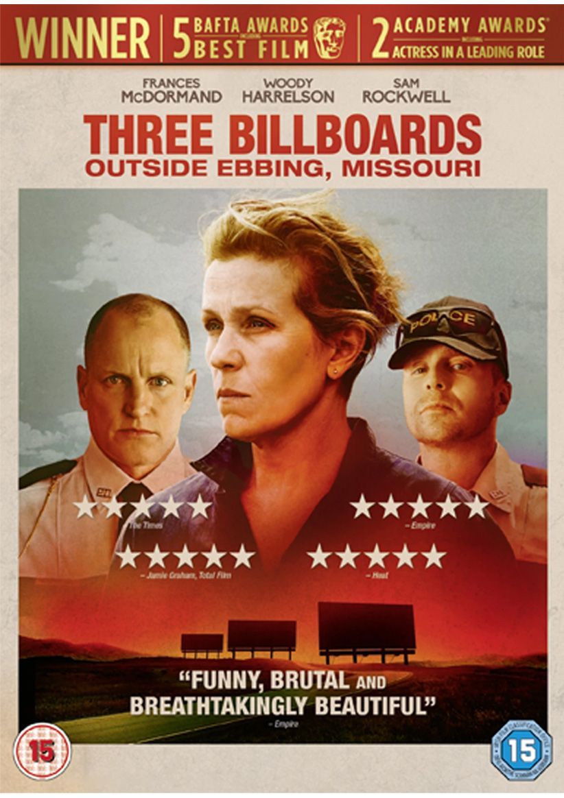 Three Billboards Outside Ebbing, Missouri on DVD