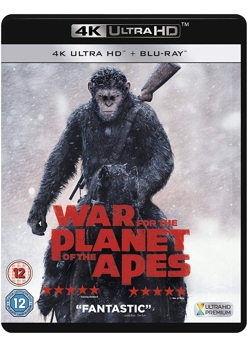 War For The Planet Of The Apes on 4K UHD