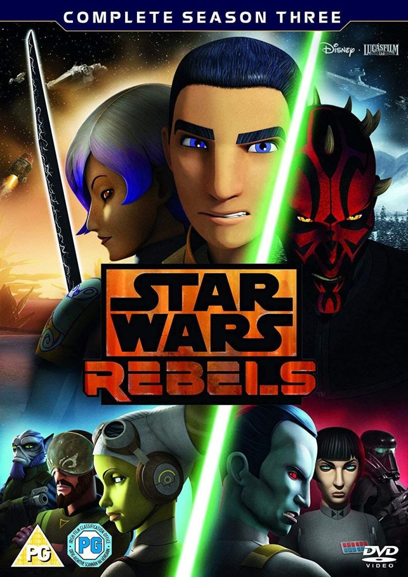 Star Wars Rebels Season 3 on DVD