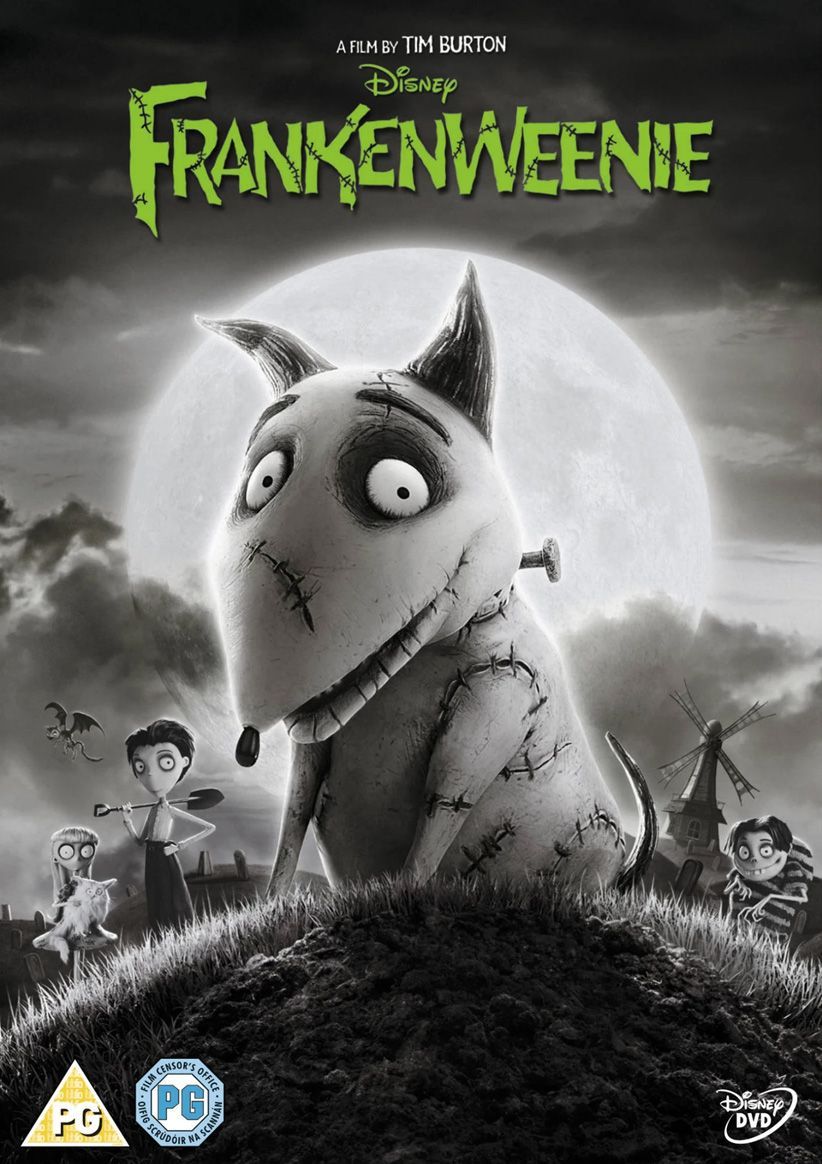 Frankenweenie on DVD