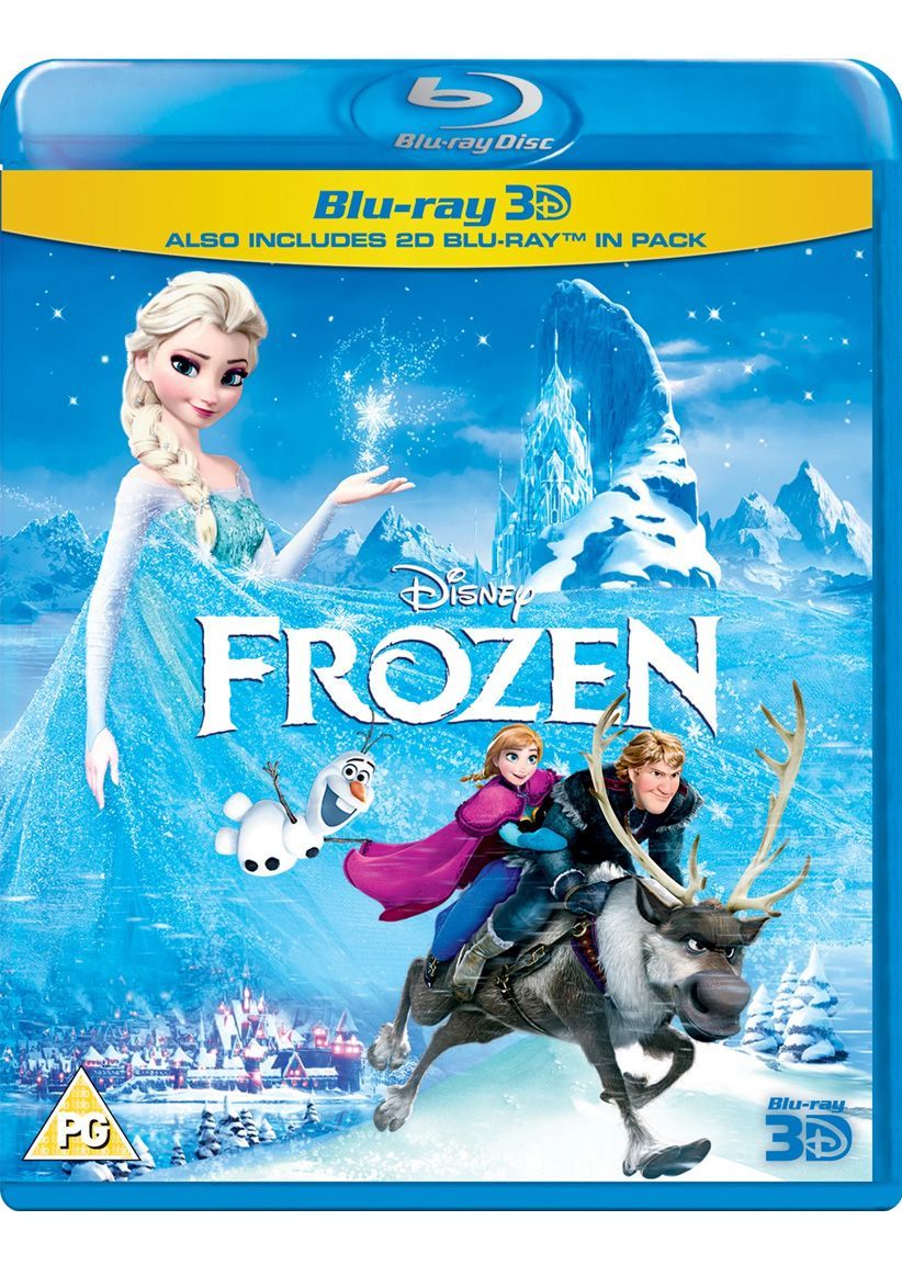 Frozen 3D on Blu-ray