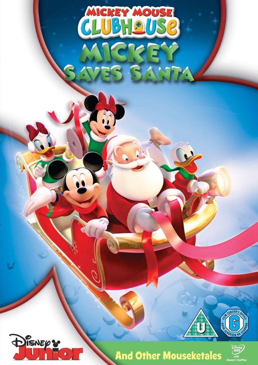 Mickey Mouse Clubhouse - Mickey Saves Santa And Other Mouseketales on DVD