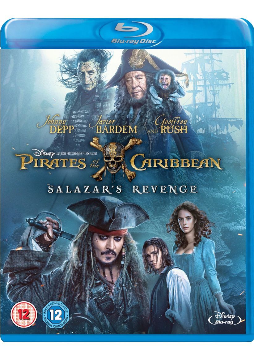 Pirates of the Caribbean: Salazar's Revenge on Blu-ray