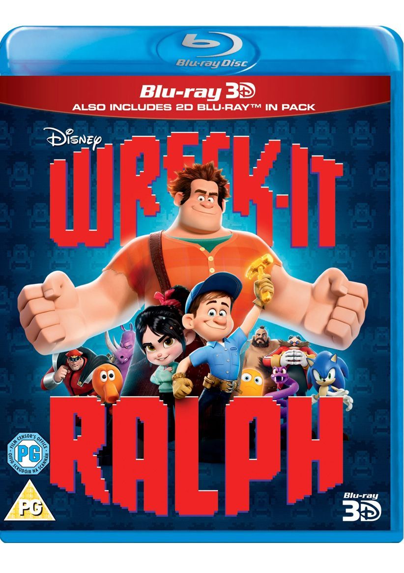 Wreck-It Ralph (3D) on Blu-ray