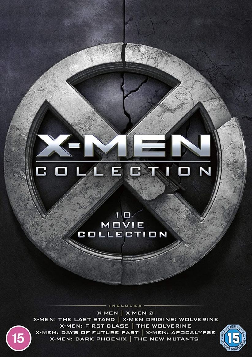 Marvel Studio's X-Men 1-10 Movie Collection on DVD