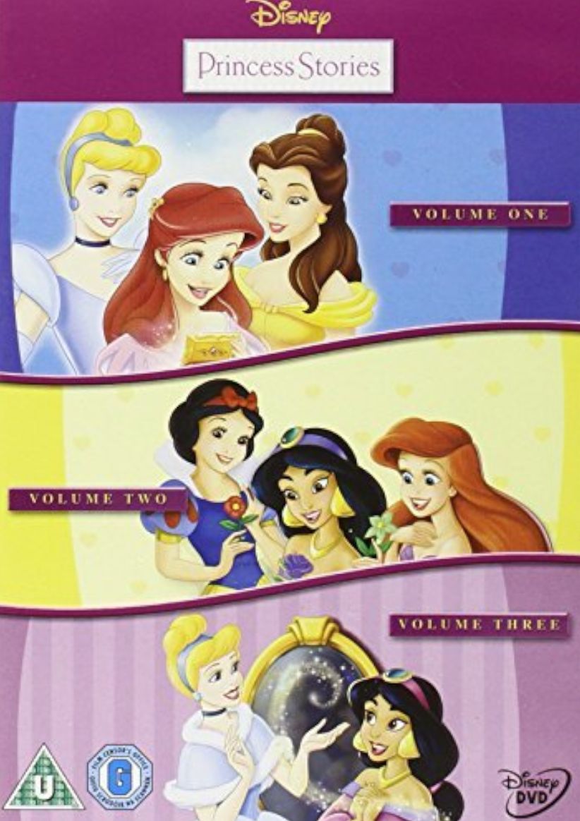 Disney Princess Stories: Volumes 1-3 on DVD
