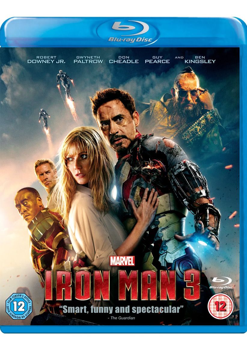 Iron Man 3 on Blu-ray