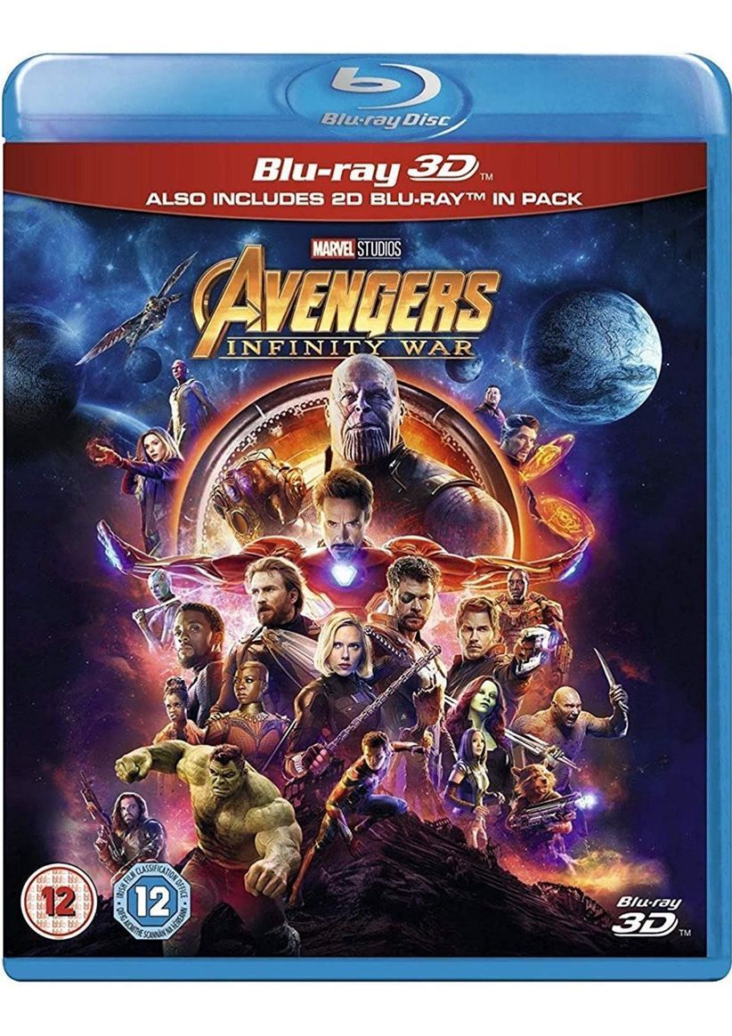 Marvel Studios Avengers: Infinity War on Blu-ray