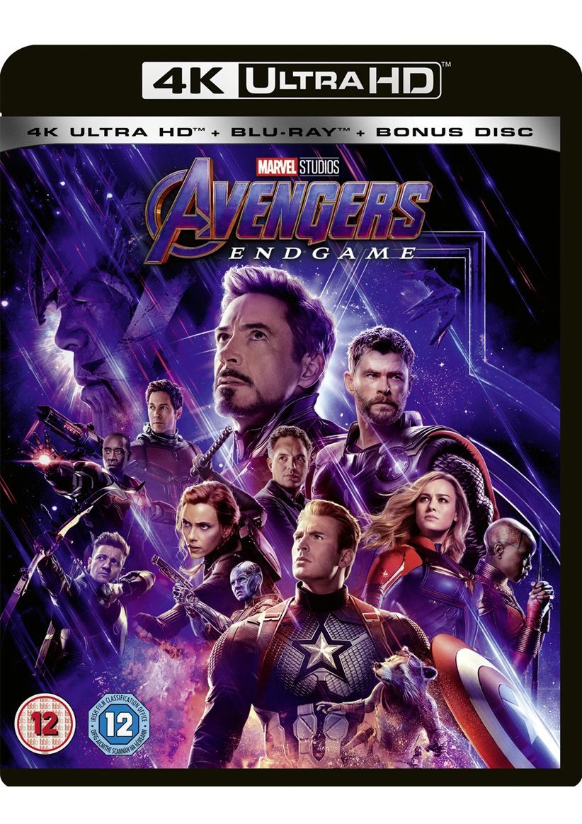 Avengers: Endgame Includes Bonus Disk (4K Ultra-HD + Blu-ray) on 4K UHD