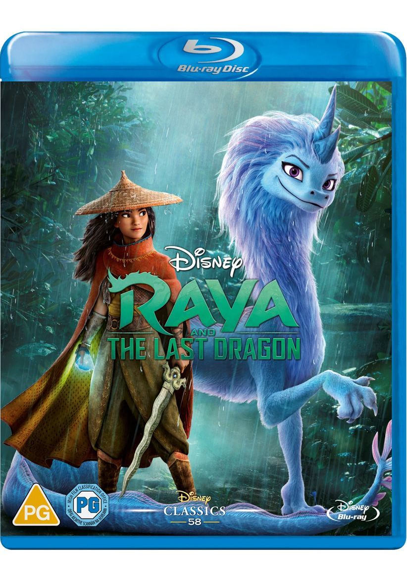 Disney's Raya and the Last Dragon on Blu-ray