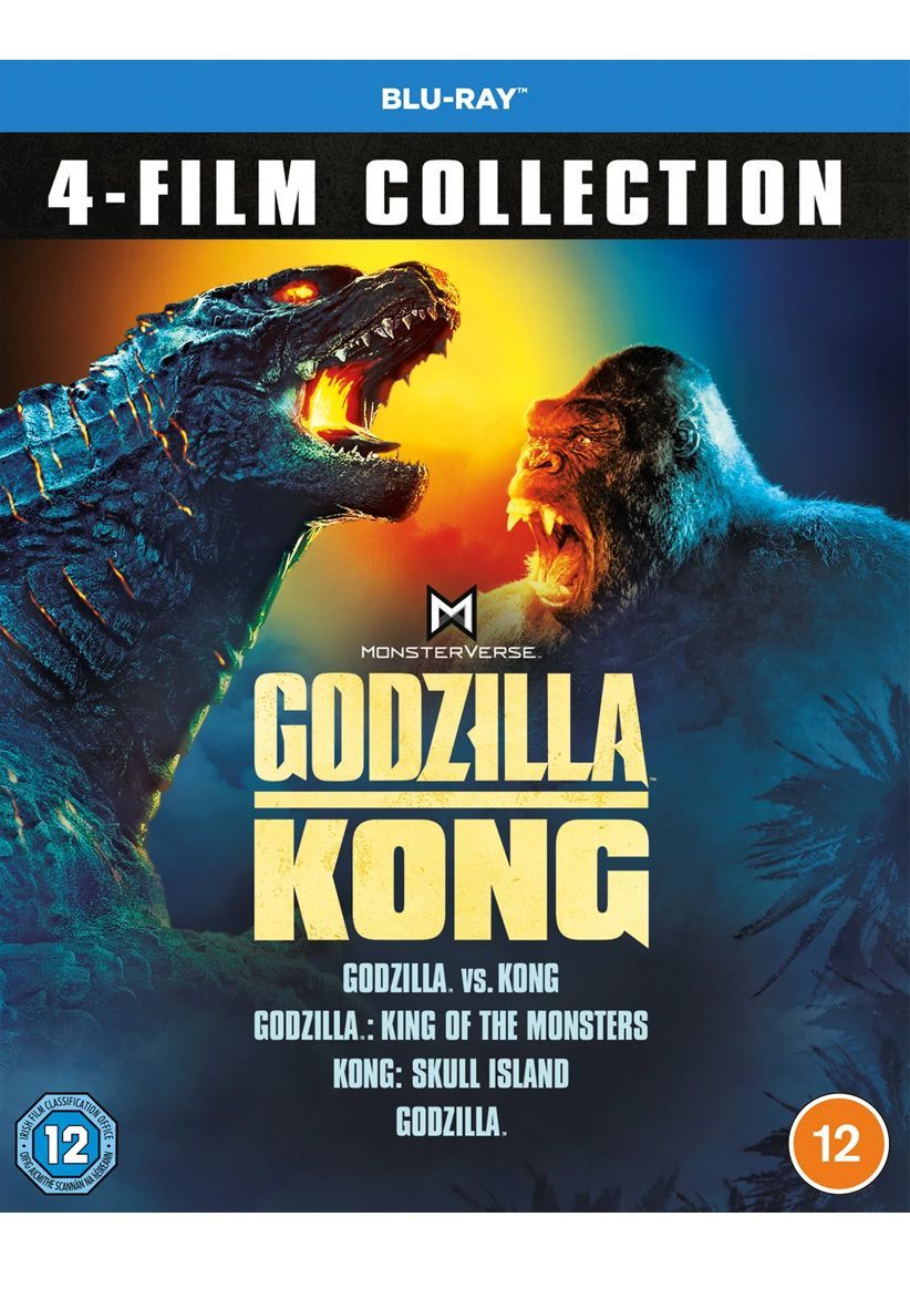 Godzilla & Kong 4-Film Collection on Blu-ray
