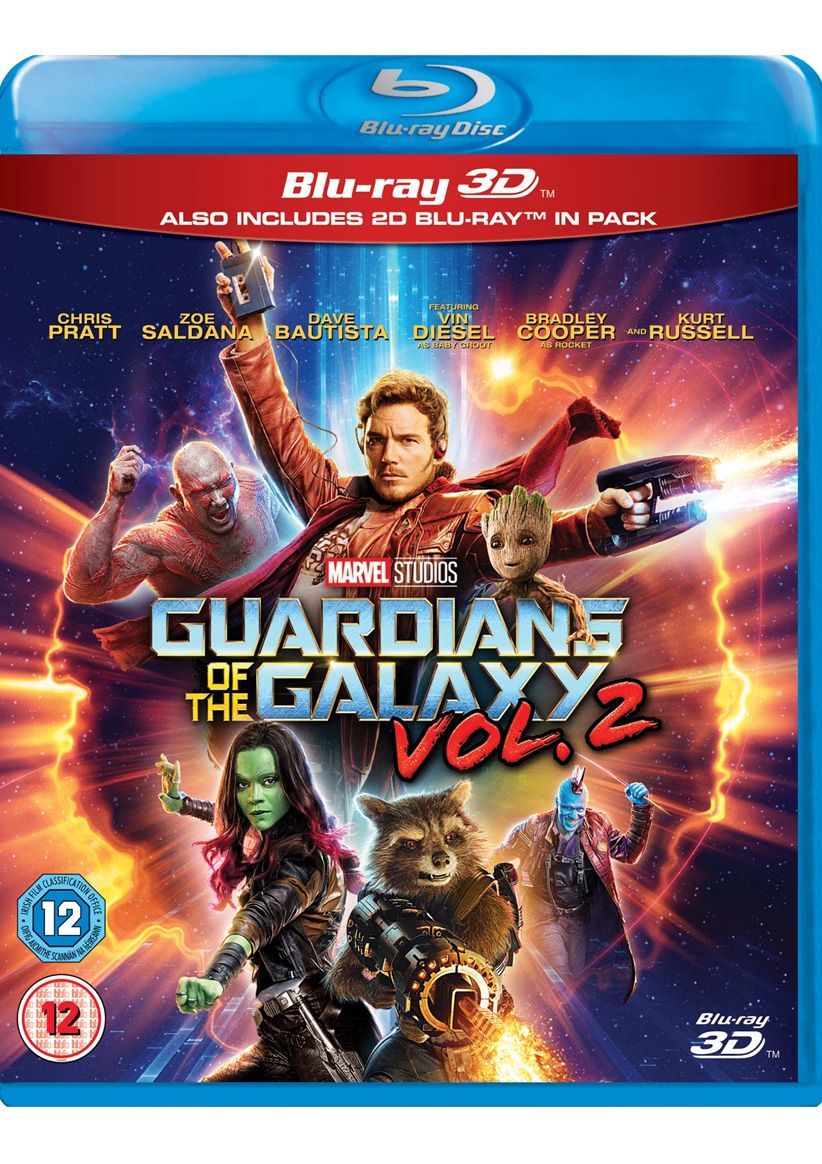Guardians of the Galaxy Vol.2 (3D) on Blu-ray