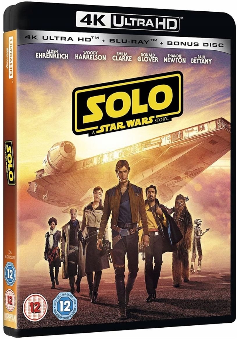 Solo: A Star Wars Story on Blu-ray