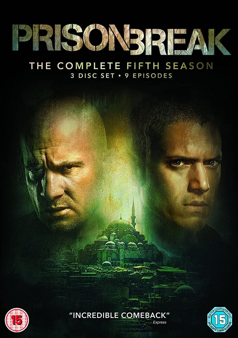 Prison Break Season 5 on DVD