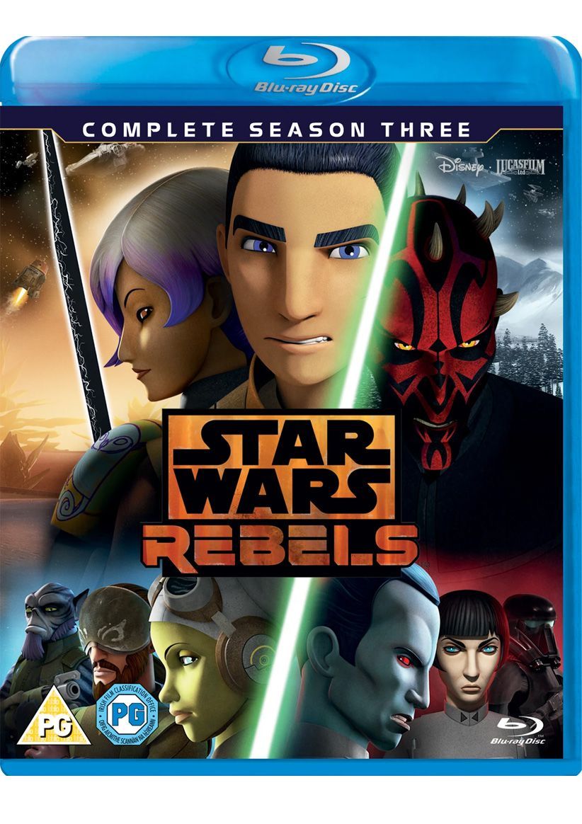 Star Wars Rebels Season 3 on Blu-ray