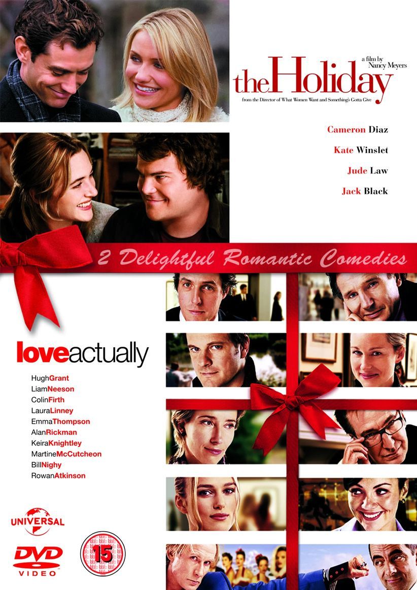 The Holiday/Love Actually on DVD