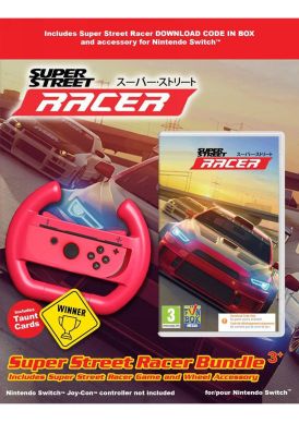 Nintendo Switch Super Street Racer Bundle... 
