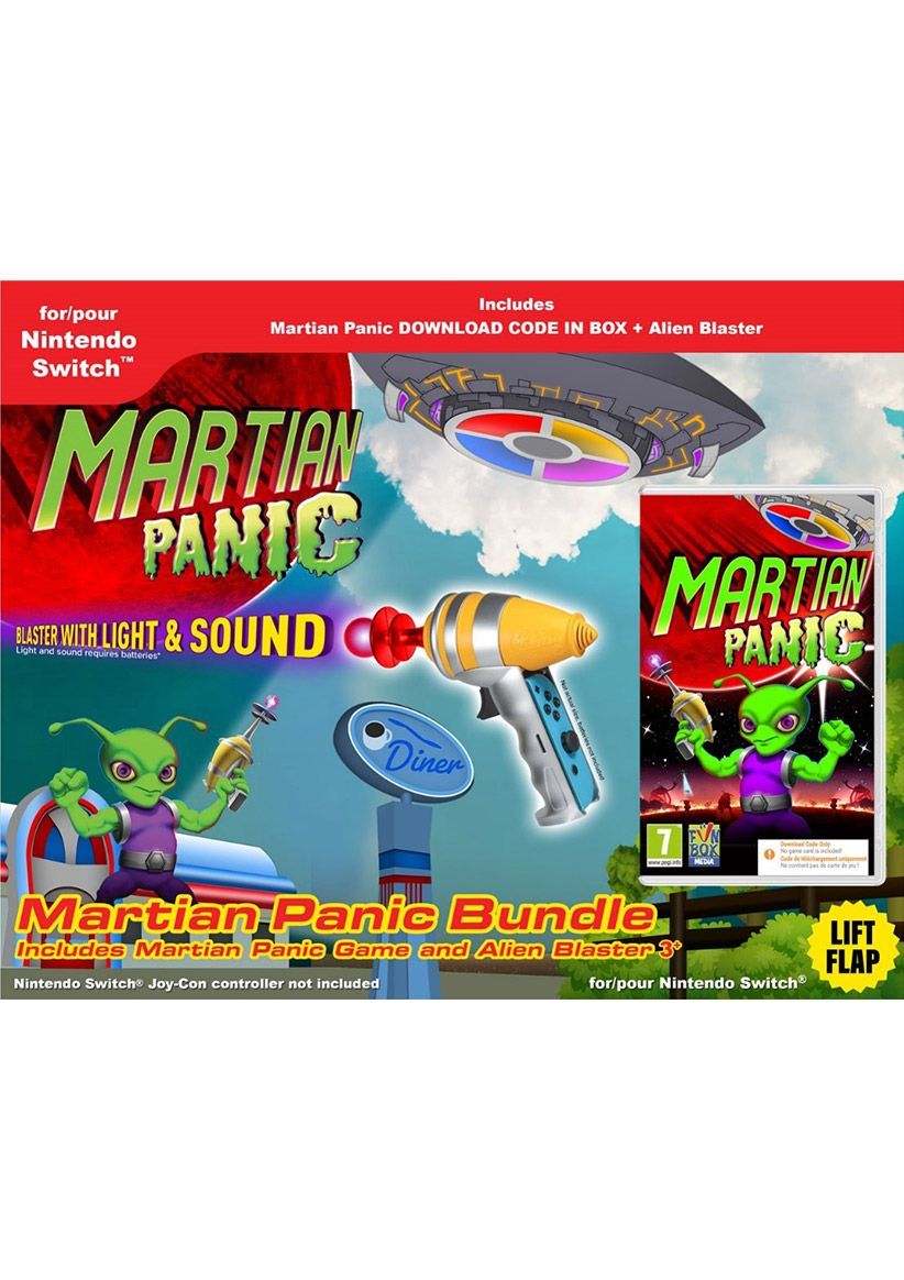 Nintendo Switch Martian Panic Single Player on Nintendo Switch