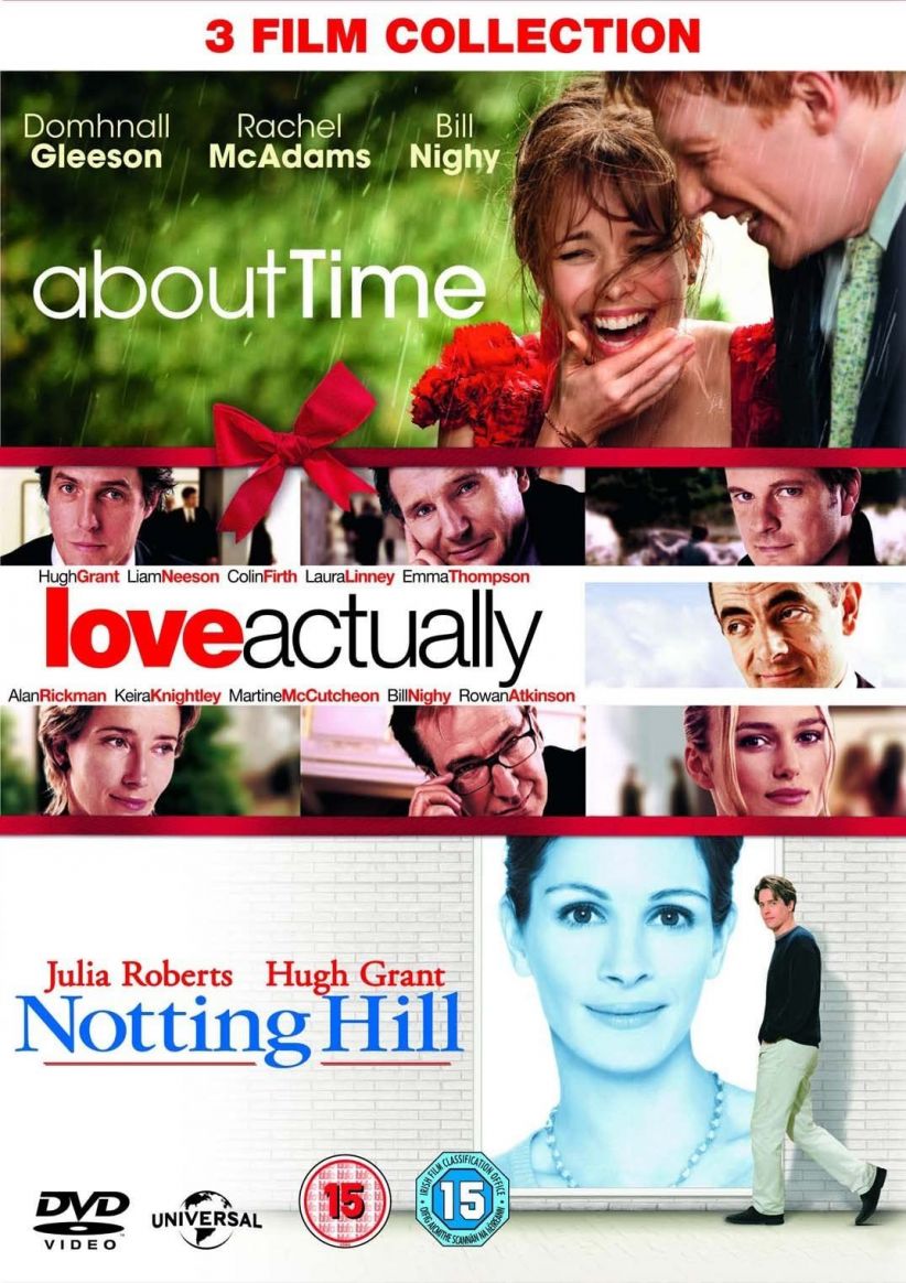 About Time / Love Actually / Notting Hill (Triple Pack) on DVD