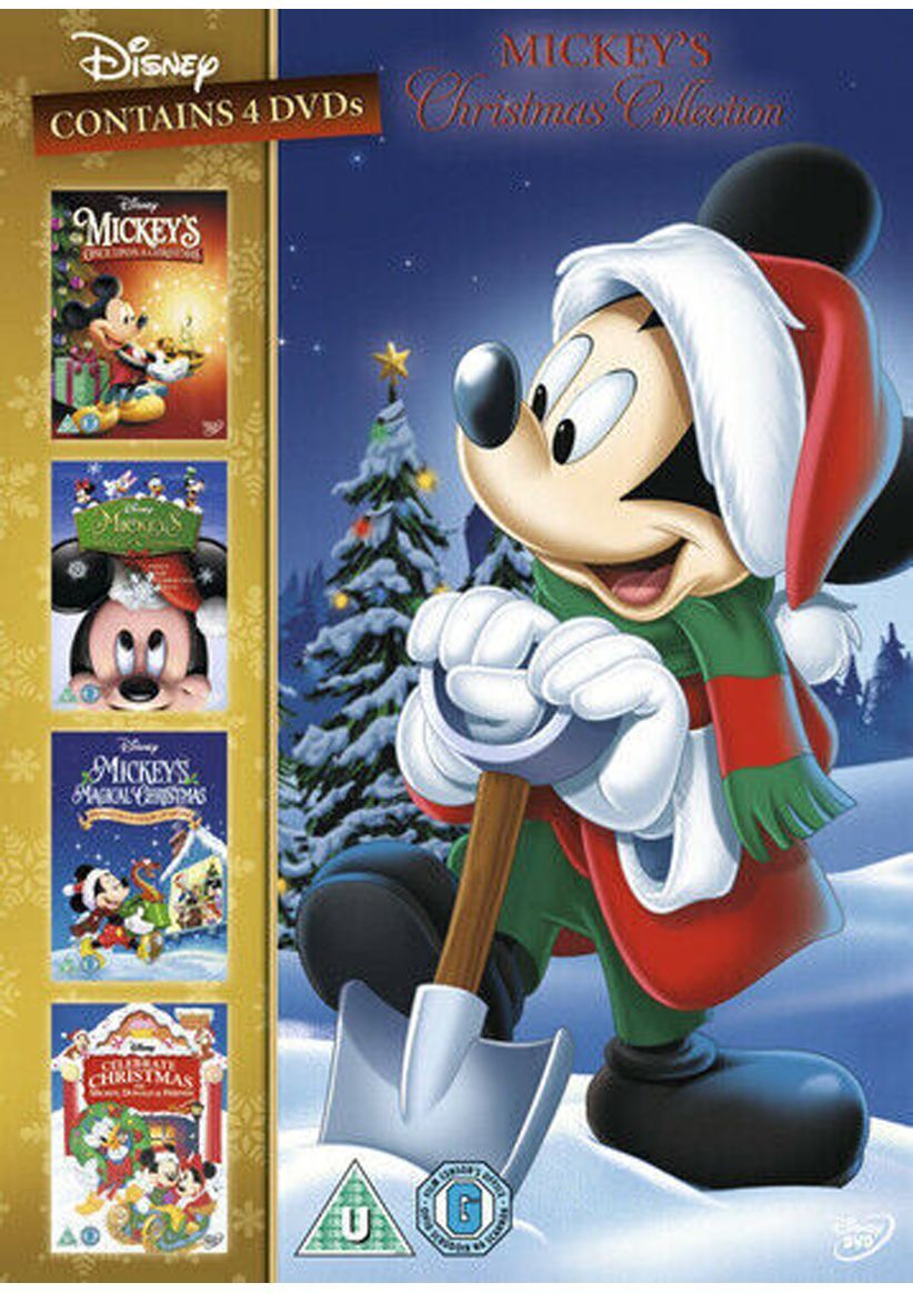 Mickey's Christmas Collection (Once Upon, Twice Upon, Magical Christmas, Celebrate Christmas) on DVD