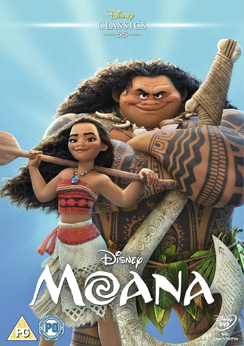 Moana on DVD