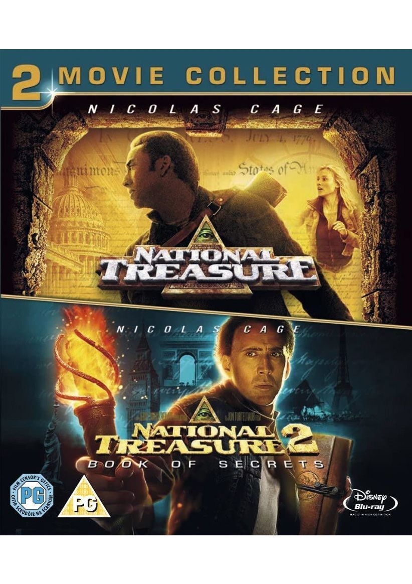 National Treasure 1 & 2 Double Pack on Blu-ray