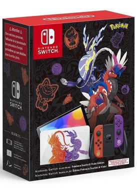 Nintendo Switch – OLED Model Pokemon Scarlet and Violet Li... 