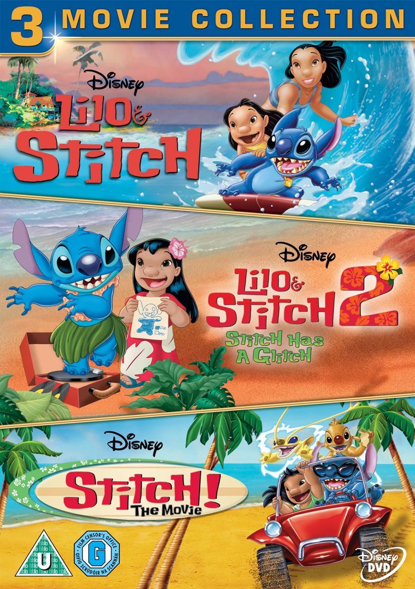 Lilo & Stitch / Lilo & Stitch 2 / Stitch the Movie on DVD