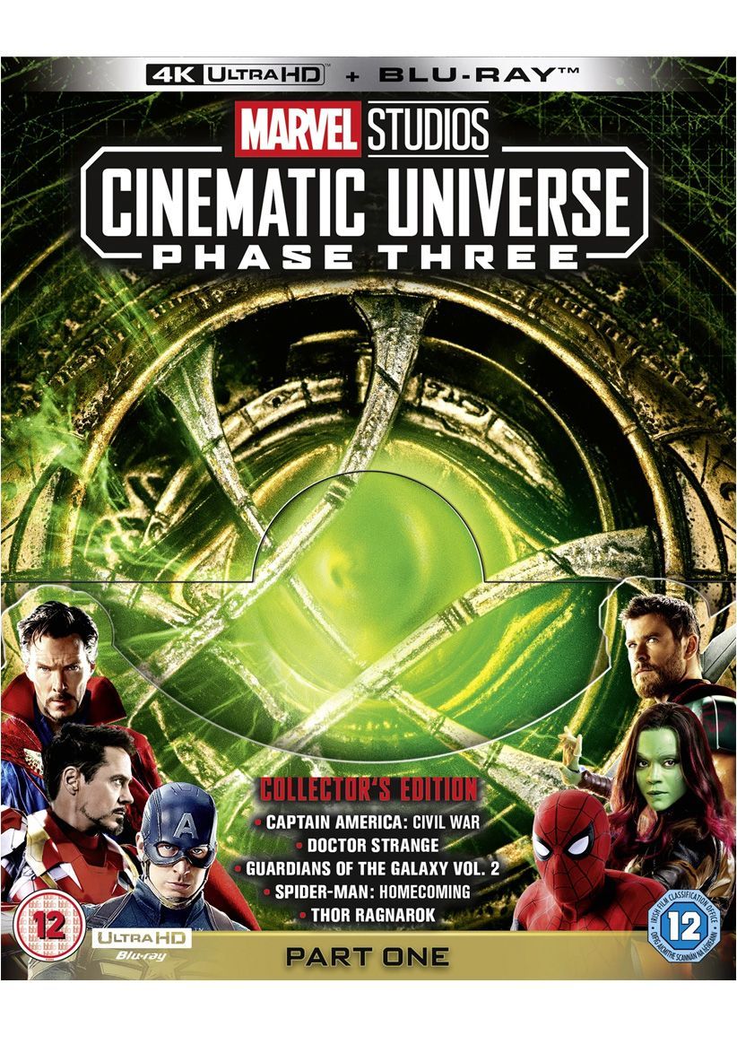 Marvel Studios Cinematic Universe: Phase Three - Part One on 4K UHD