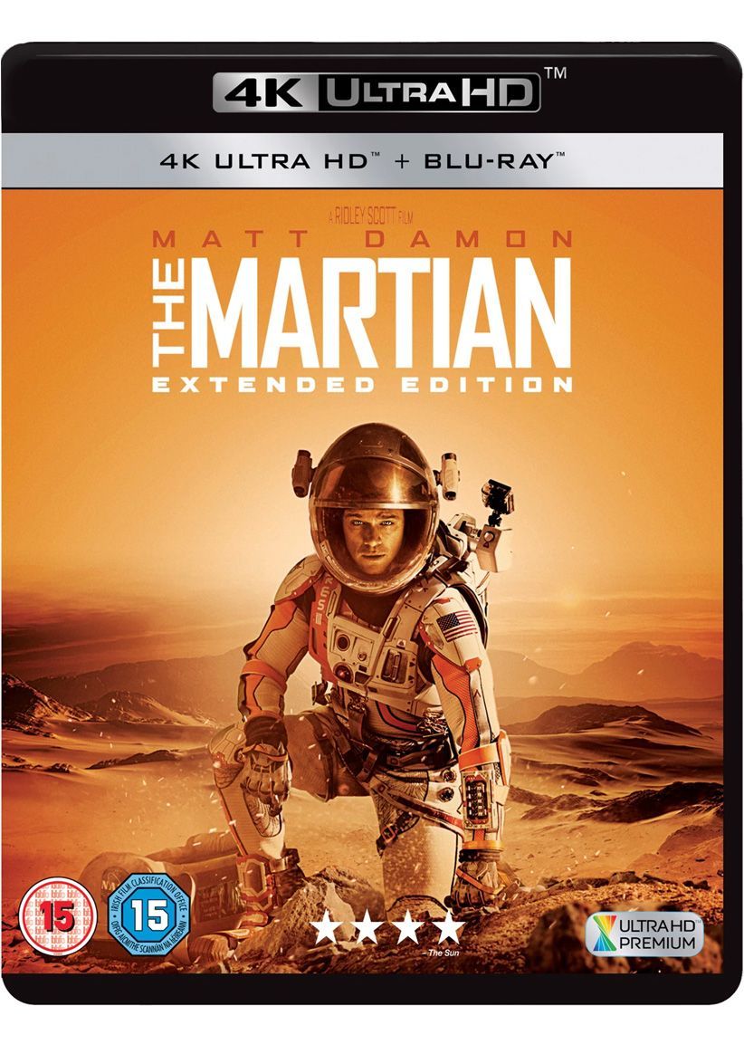 Martian, The Extended Edition on 4K UHD