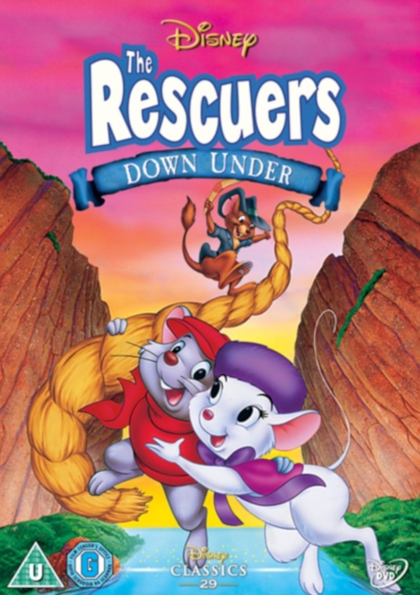 The Rescuers Down Under on DVD