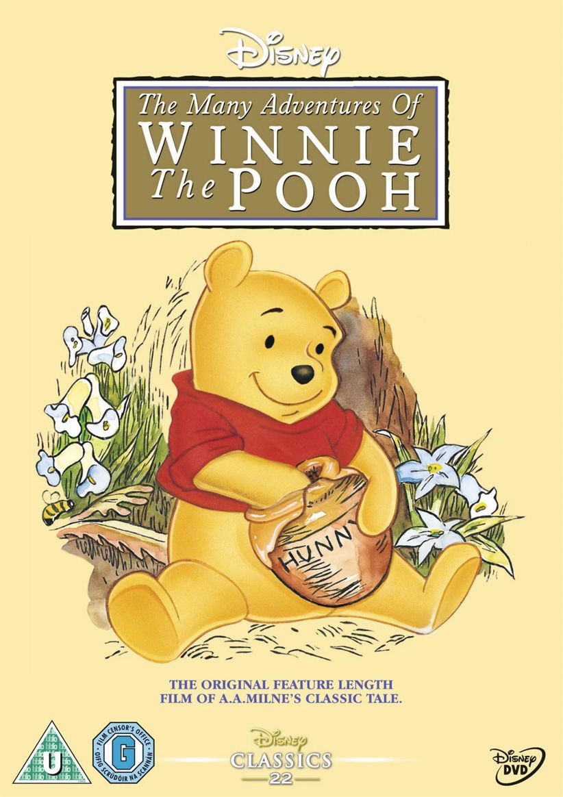 Winnie The Pooh - The Many Adventures Of Winnie The Pooh on DVD