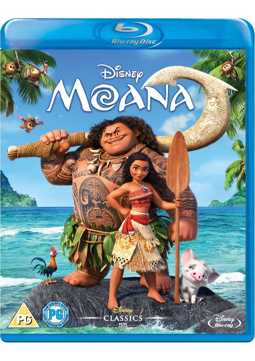 Moana on Blu-ray