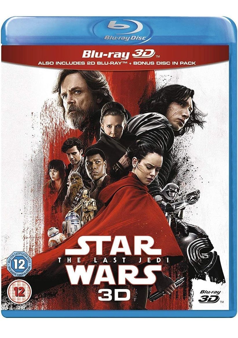 Star Wars: The Last Jedi (3D) on Blu-ray