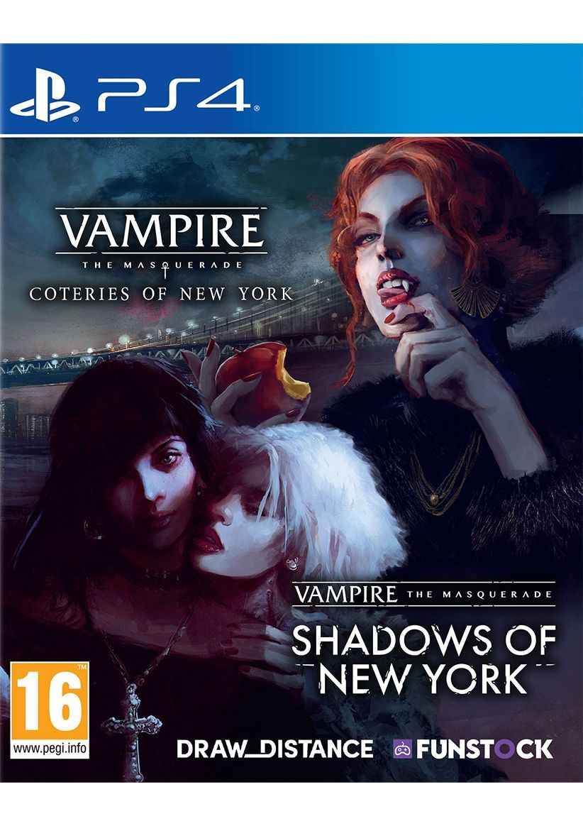 Vampire the Masquerade Coteries and Shadows of New York on PlayStation 4