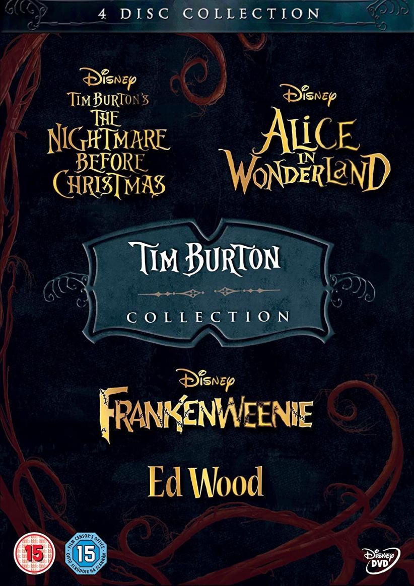 Tim Burton 4 Pack on DVD