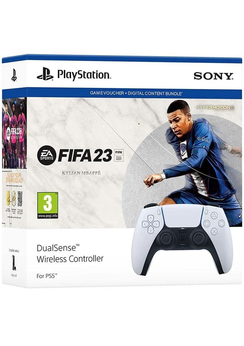 PlayStation 5 DualSense Wireless Controller + FIFA 23 on PlayStation 5