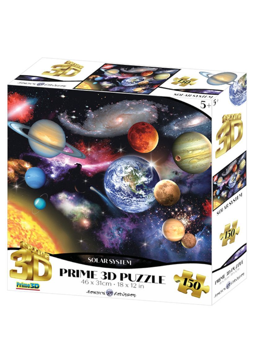 Solar System 150 Piece 3D Jigsaw Puzzle