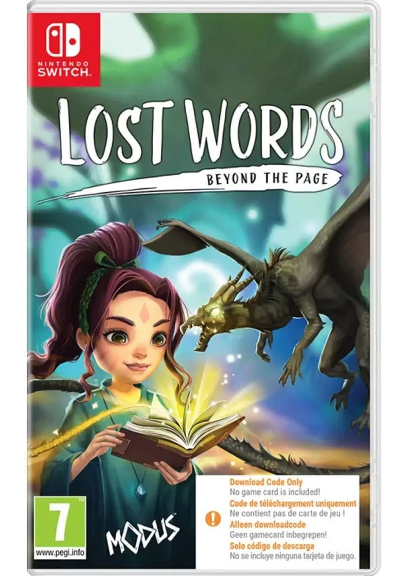 Lost Words on Nintendo Switch