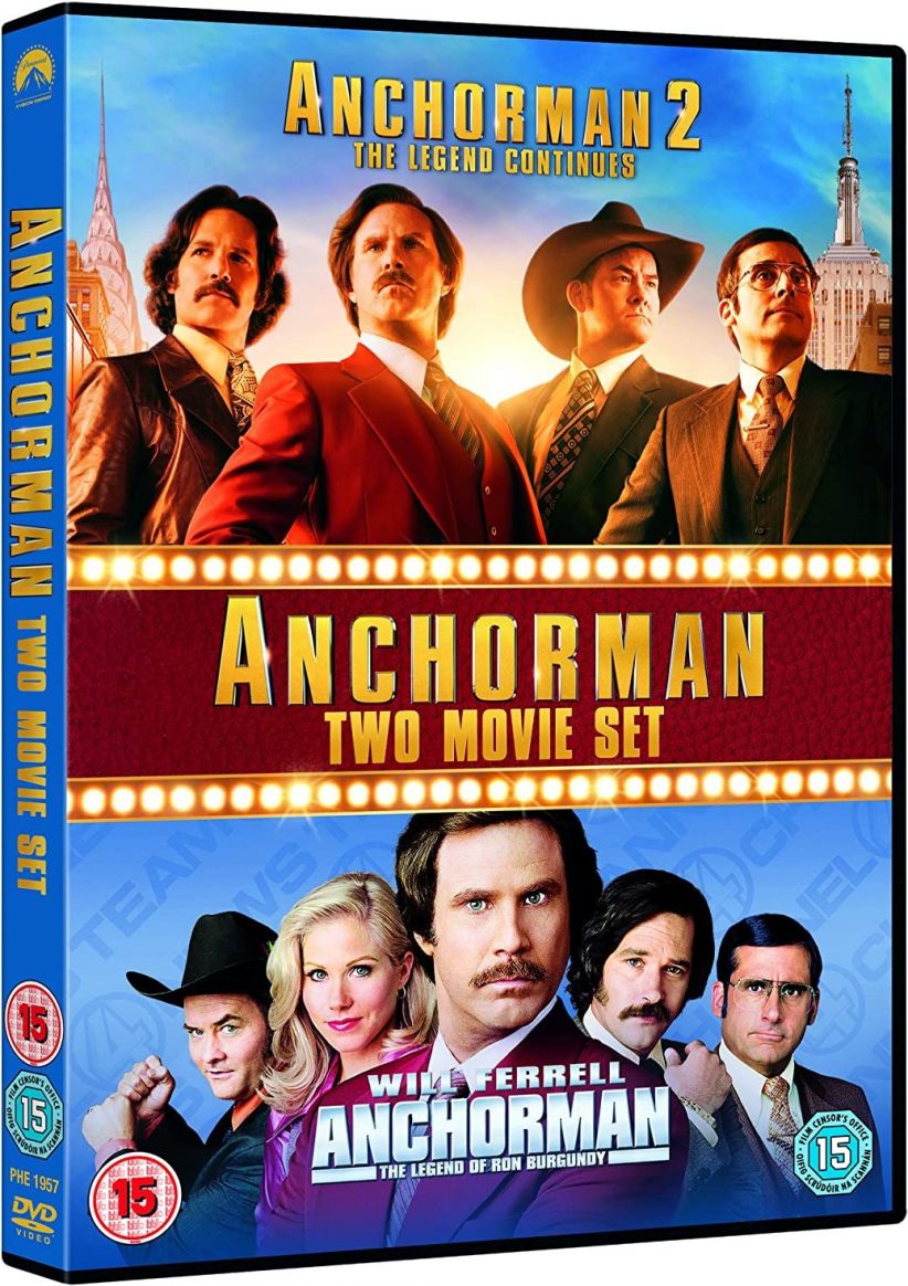 Anchorman Two Movie Set on DVD