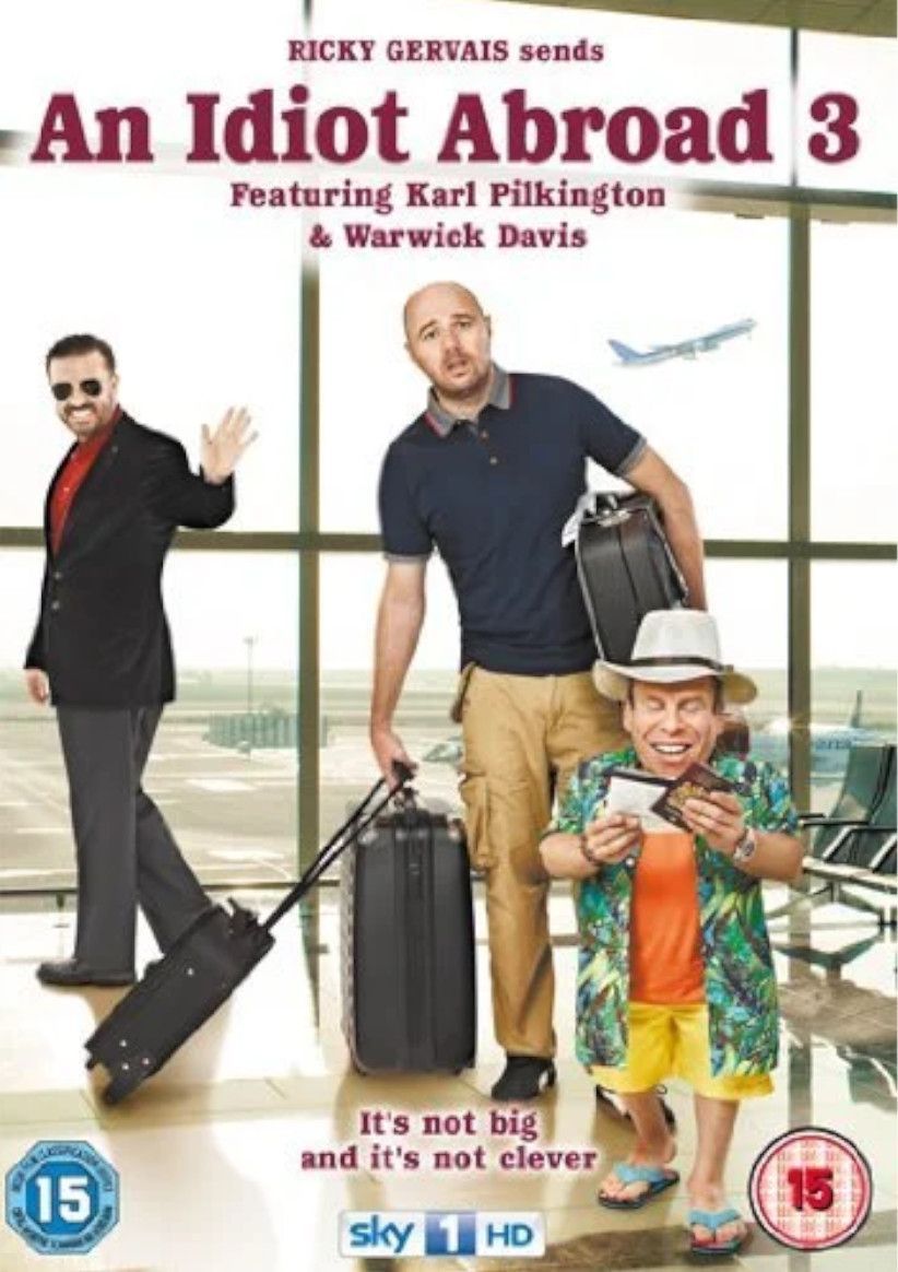 An Idiot Abroad - Series 3 on DVD