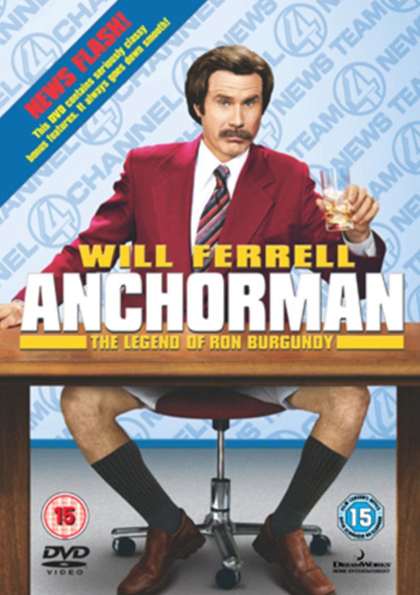 Anchorman: The Legend of Ron Burgundy on DVD