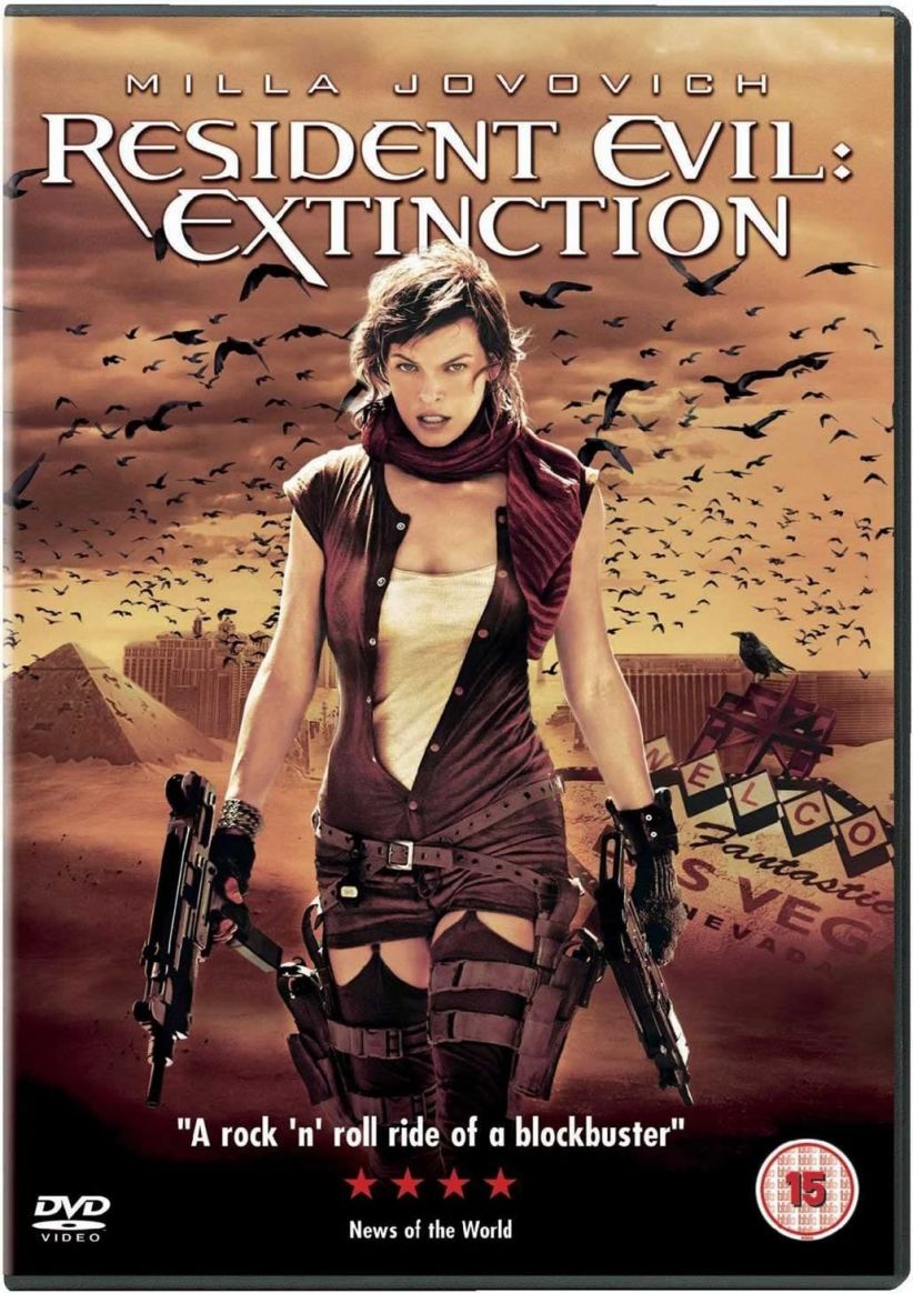 Resident Evil 3: Extinction on DVD
