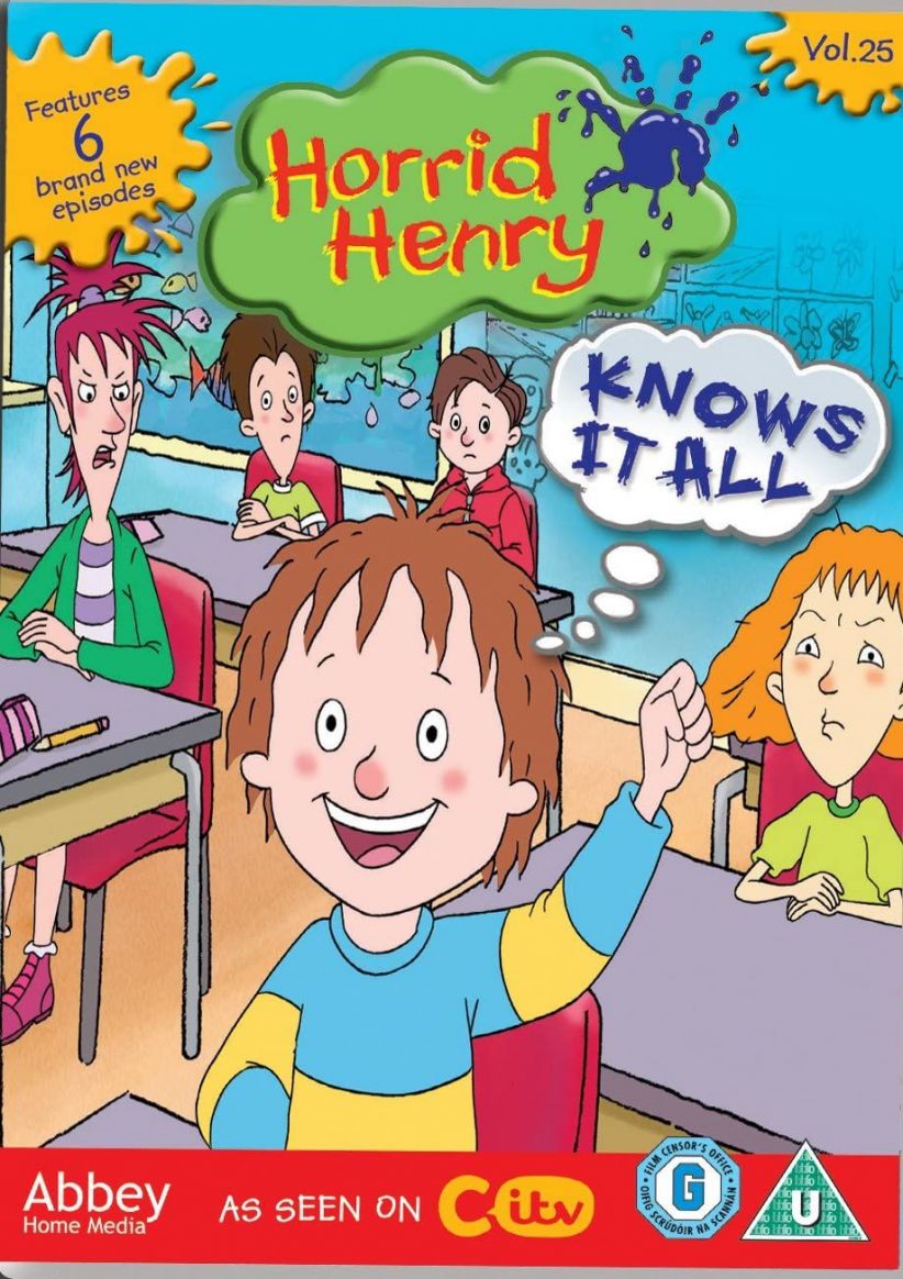 Horrid Henry - Knows It All on DVD
