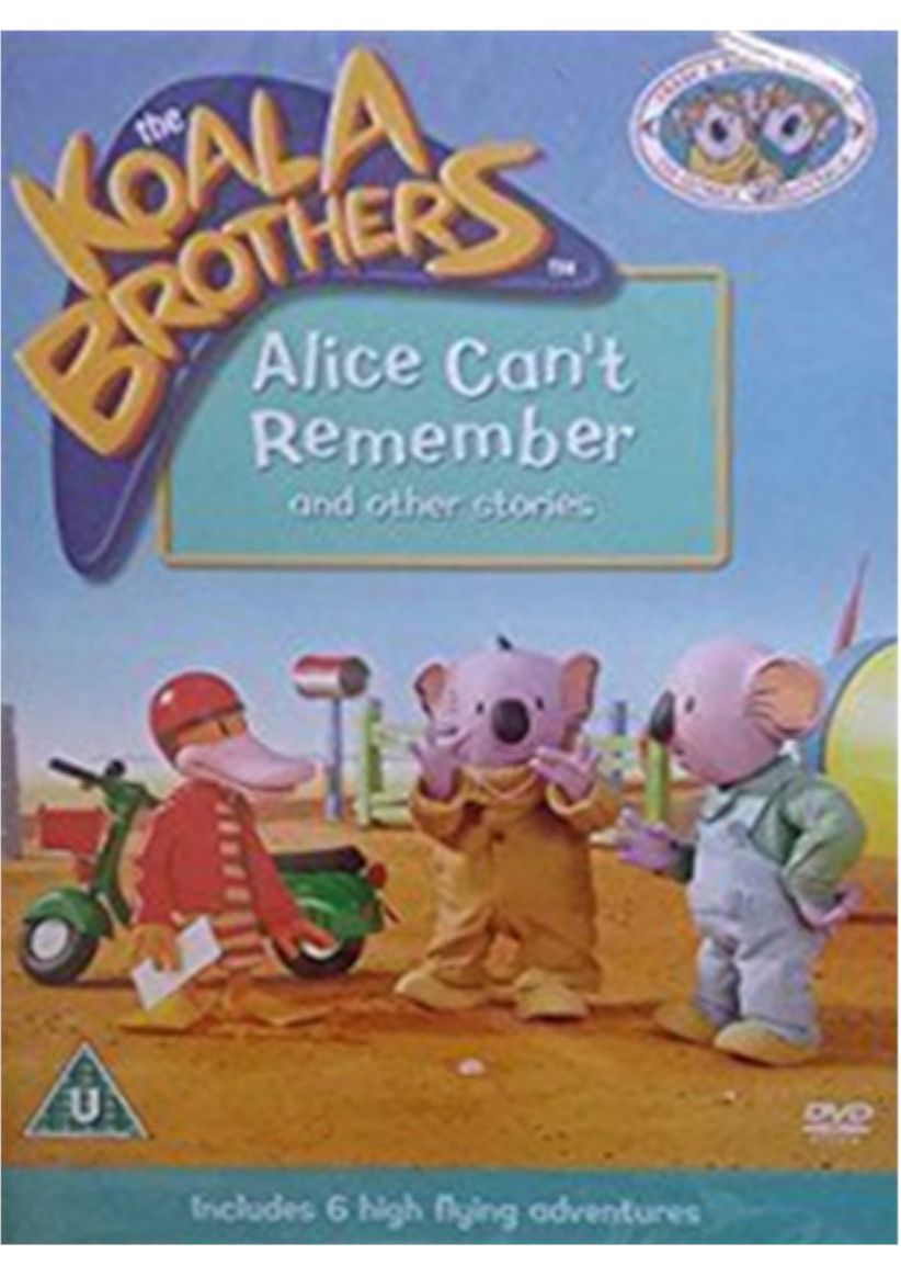 The Koala Brothers: Alice can't remember and other stories on DVD